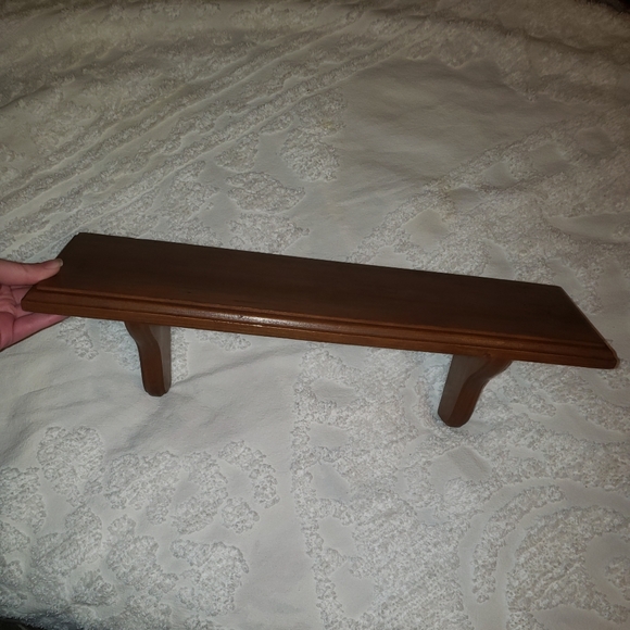 Wood Wall Shelf Vintage